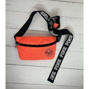 Victoria’s Secret PINK Fanny Pack Adjustable Waist Pack We Run This Beach Y2K